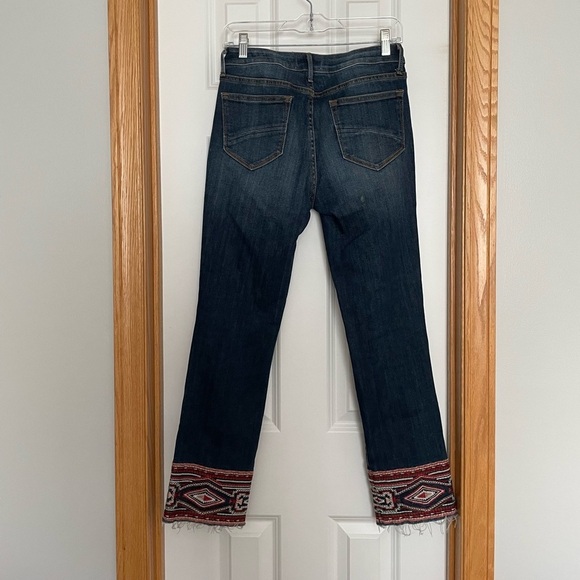 Driftwood Colette Straight Jeans Embroidered Size 27x27 - Picture 9 of 10